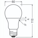 3x Żarówka LED E27 A60 8,5W 60W 806lm 4000K OSRAM