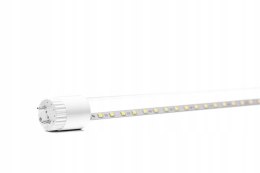 ŚWIETLÓWKA LED T8 60cm 9W PRZEŹROCZYSTA ZIMNA 1350lm (kupno opak.)