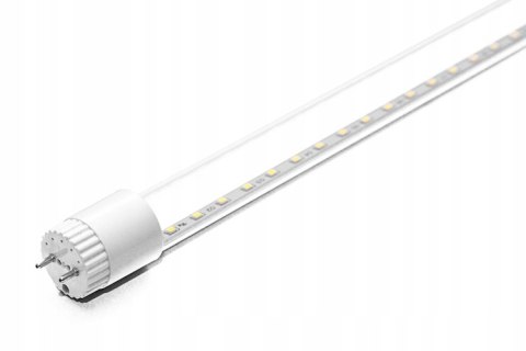 ŚWIETLÓWKA LED T8 120cm 18W CW PRZEŹROCZYSTA 2700l