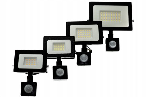 NAŚWIETLACZ LED z CZUJNIKIEM RUCHU 50W NEUTRALNY NAŚWIETLACZ LED z CZUJNIKIEM RUCHU 50W NEUTRALNY