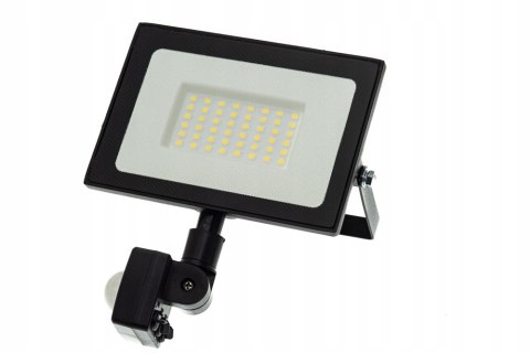 NAŚWIETLACZ LED z CZUJNIKIEM RUCHU 50W NEUTRALNY NAŚWIETLACZ LED z CZUJNIKIEM RUCHU 50W NEUTRALNY