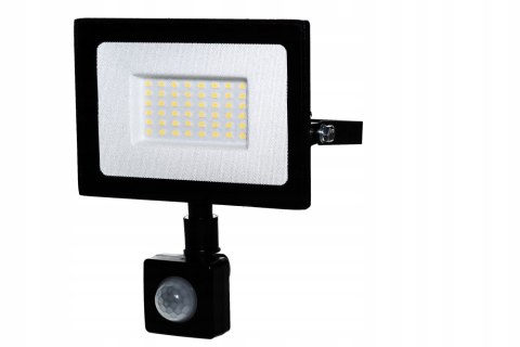 NAŚWIETLACZ LED z CZUJNIKIEM RUCHU 50W NEUTRALNY NAŚWIETLACZ LED z CZUJNIKIEM RUCHU 50W NEUTRALNY