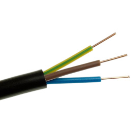 Przewód KABEL Ziemny YKY 3x2,5 mm2 NKT 0,6/1 kV NKT