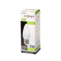 ŻARÓWKA LED C30 CANDLE E27 5W 3000K 450lm