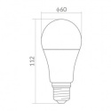 ŻARÓWKA LED A60 CLASSIC E27 10W 24V 4000K 900lm