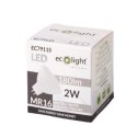 ŻARÓWKA LED MR16 2W 12V AC/DC 4000K 180lm