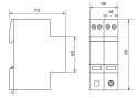 Ogranicznik przepięć T3, AC, jednolita obudowa 2P
