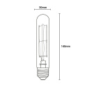 Żarówka LED E27 T30 6W = 50W 660lm 2200K Ciepła 360° Filament LUMILED