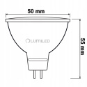 Żarówka LED GU5.3 MR16 6W = 60W 580lm 4000K Neutralna 120° LUMILED