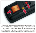 PRZEDŁUŻACZ 7 gniazd ACAR P7 1,5 m listwa przedłużacz przeciwprzepięciowy