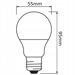 Żarówka LED E27 5,5W 2700K OSRAM PARATHOM