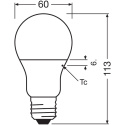 Żarówka LED E27 8,5W = 60W A60 806lm 4000K OSRAM