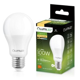 Żarówka LED E27 A60 13W = 100W 1521lm 3000K Ciepła 260°