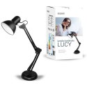 Lampka E27 LUCY czarna