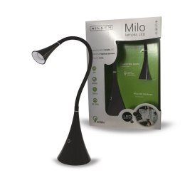 Lampka LED MILO czarna