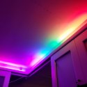 Sterownik z pilotem do taśm RGB dotykowy 18A 216W RF Czarny