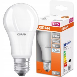 Żarówka LED E27 A60 13W = 100W 1521lm 6500K Zimna 180° OSRAM STAR