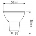 10x Żarówka LED GU10 1,5W = 15W 135lm 3000K Ciepła 120° LUMILED