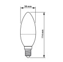 Żarówka LED E14 5W = 40W 470lm 4000K Neutralna Świeczka PHILIPS