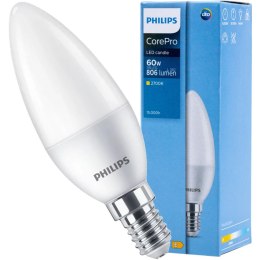 Żarówka LED E14 Philips CorePro 7W = 60W 2700K Ciepła Świeczka