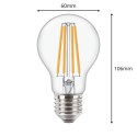 Żarówka LED E27 A60 4,3W = 40W 470lm 2700K Ciepła Filament PHILIPS CorePro