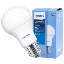 Żarówka LED E27 Philips CorePro 10W = 75W 4000K Nutralna