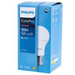 Żarówka LED E27 Philips CorePro 13W = 100W 2700K Ciepła