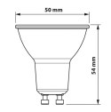 Żarówka LED GU10 4,9W = 50W 550lm 3000K Ciepła 120° PHILIPS