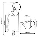 Lampa Ogrodowa LED Solarna Wbijana Konewka ROSA Miedziana IP44 3000K