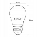 Żarówka LED P45 E27 10W = 100W 990lm 3000K Ciepła 180° Mleczna EKO