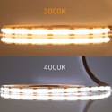 Taśma LED COB 12V 1m NEON pasek linia ciepła 3000K 800lm/m 8W/m mocna