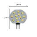 Żarówka LED G4 TALERZYK 3W 12V SMD 3000K Barwa CIEPŁA 300lm TALERZYK