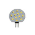 Żarówka LED G4 TALERZYK 3W 12V SMD 3000K Barwa CIEPŁA 300lm TALERZYK