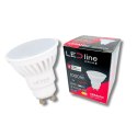 Żarówka LED GU10 7W 6500K Zimna 1000lm Ceramiczna MOCNA LED line PRIME