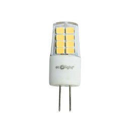 Żarówka LED KAPSUŁKA G4 3W 12V AC/DC 3000K Barwa Ciepła 300lm