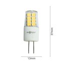 Żarówka LED KAPSUŁKA G4 3W 12V AC/DC 3000K Barwa Ciepła 300lm