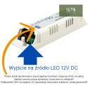 Zasilacz LED Meblowy 100W DC 12V 8,33A IP20 Do taśmy LED