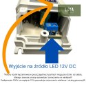 Zasilacz LED Meblowy 60W DC 12V 5A IP20 Do taśmy LED