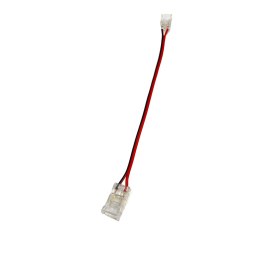 Złączka do taśmy LED COB 8mm dwustronna z przewodem 140mm