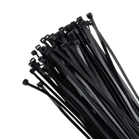 Opaski Zaciskowe Kablowe Czarne 2,5x150mm 100sztuk TRYTKI Opaski Zaciskowe Kablowe Czarne 2,5x150mm 100sztuk TRYTKI