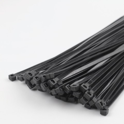 Opaski Zaciskowe Kablowe Czarne 2,5x150mm 100sztuk TRYTKI Opaski Zaciskowe Kablowe Czarne 2,5x150mm 100sztuk TRYTKI