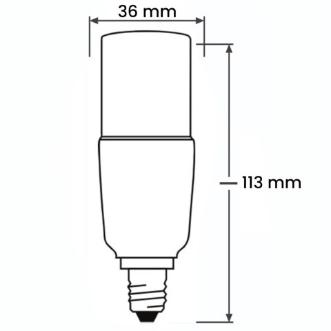 Żarówka LED E14 10W = 75W 1055lm 4000K Neutralna Stick Żarówka LED E14 10W = 75W 1055lm 4000K Neutralna Stick