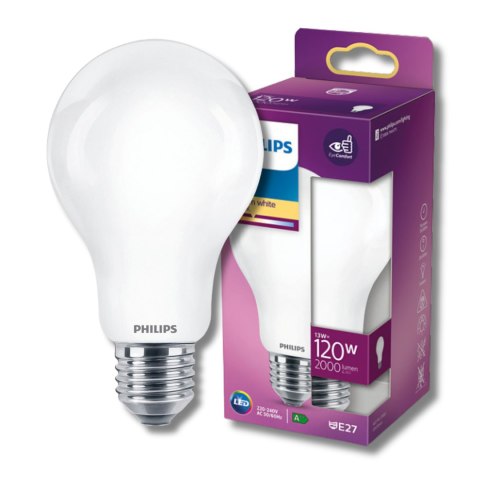 Żarówka LED E27 A67 13W = 120W 2000lm 2700K Ciepła 300° PHILIPS Classic Żarówka LED E27 A67 13W = 120W 2000lm 2700K Ciepła 300° PHILIPS Classic