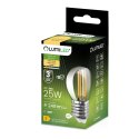 Żarówka LED E27 P40 Filament 2W = 25W 249lm 3000K Ciepła 360° Kulka Żarówka LED E27 P40 Filament 2W = 25W 249lm 3000K Ciepła 360° Kulka