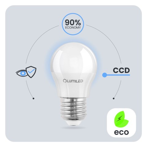 Żarówka LED Klulka E27 P40 2,5W = 25W 249lm 6500K Zimna 180° Żarówka LED Klulka E27 P40 2,5W = 25W 249lm 6500K Zimna 180°