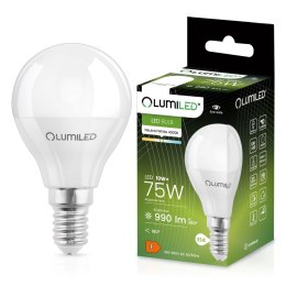 Żarówka LED Kulka E14 P45 10W = 75W 990lm 4000K Neutralna 180°