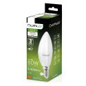 Żarówka LED Świeczka B35 E14 8W = 60W 806lm 4000K Neutralna 180°