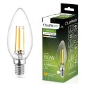 Żarówka LED Świeczka E14 B35 7W = 60W 806lm 4000K Neutralna 360° Filament