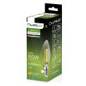 Żarówka LED Świeczka E14 B35 7W = 60W 806lm 4000K Neutralna 360° Filament