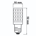 Żarówka LED Lodówka E14 T25 5W = 40W 470lm 3000K Ciepła Maszyna do SZYCIA